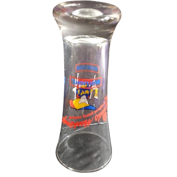 Vintage 1987 Spuds Mackenzie Bud Light Beer Pilsner Glass Barware Collectible - Picture 2 of 16
